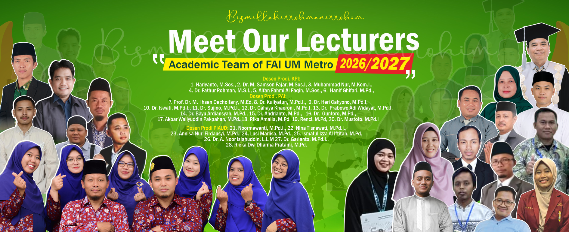 Banner Slider Fakultas